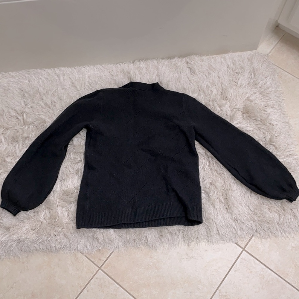 Black sweater